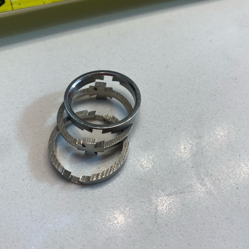 Puzzle ring size 11